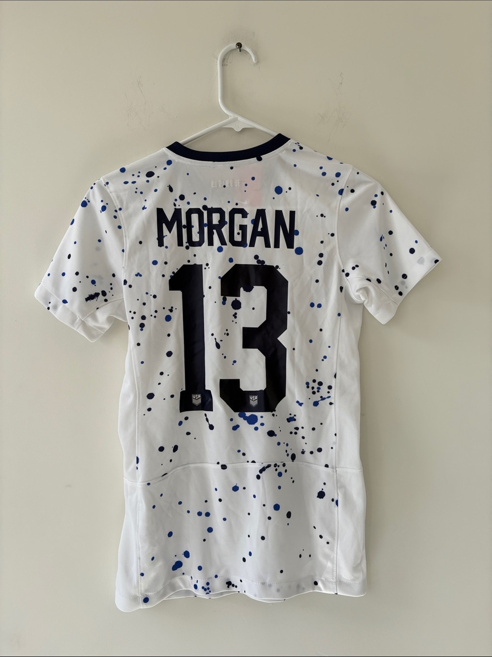Nike Alex Morgan Authentic Jersey DR3861-101 Women's Size Xs USA 4-Star